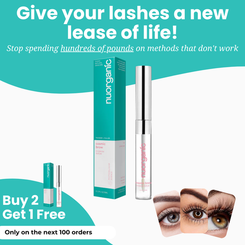 Nuorganic Eyelash Growth Serum | Give your lashes a new lease of life!