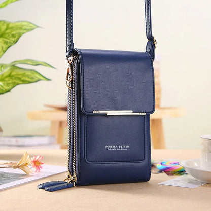 Premium Shoulder Bag with Touchscreen