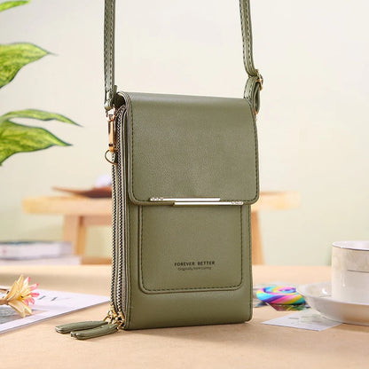 Premium Shoulder Bag with Touchscreen