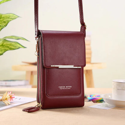 Premium Shoulder Bag with Touchscreen