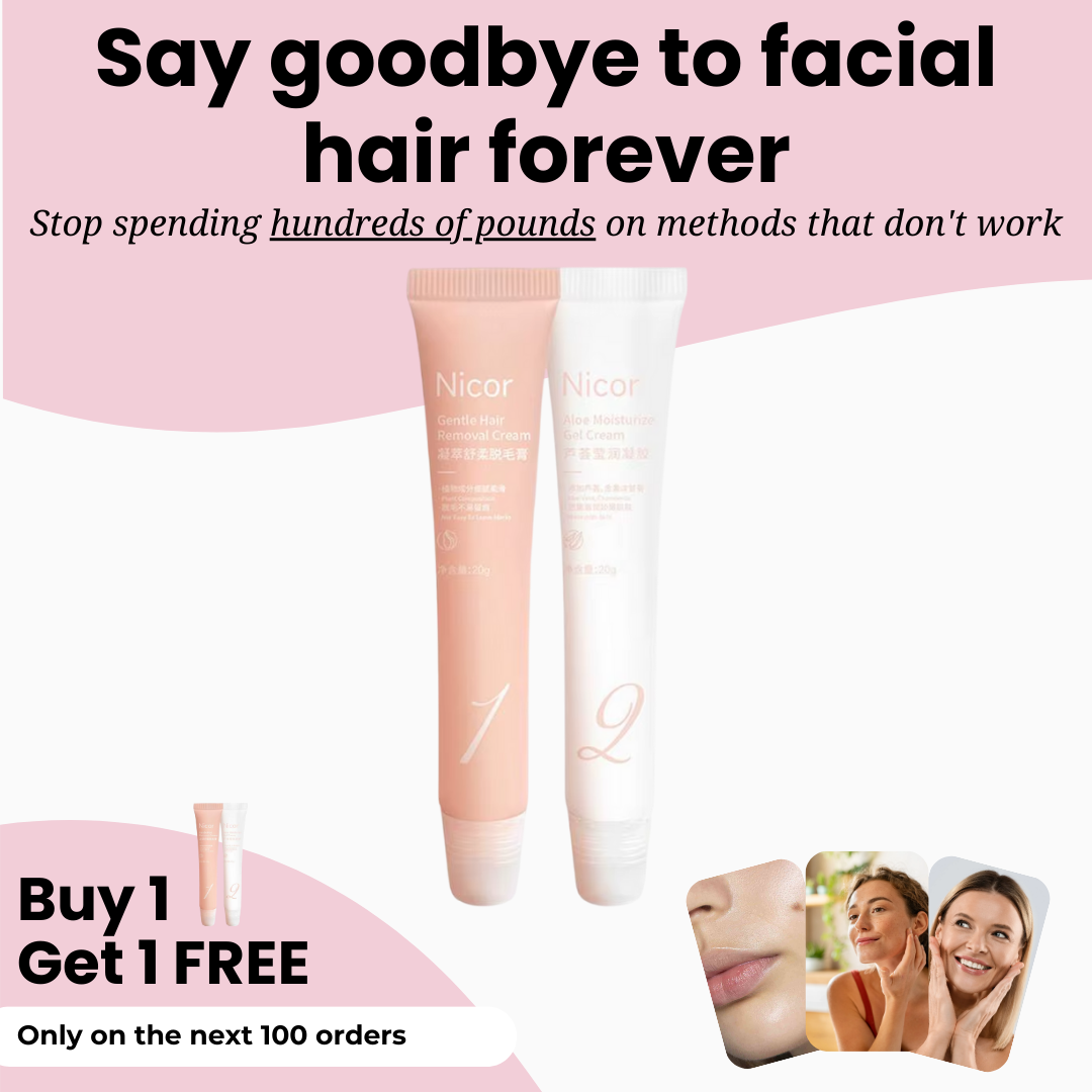 Hair Removal Kit | Remove facial hair without damaging your skin