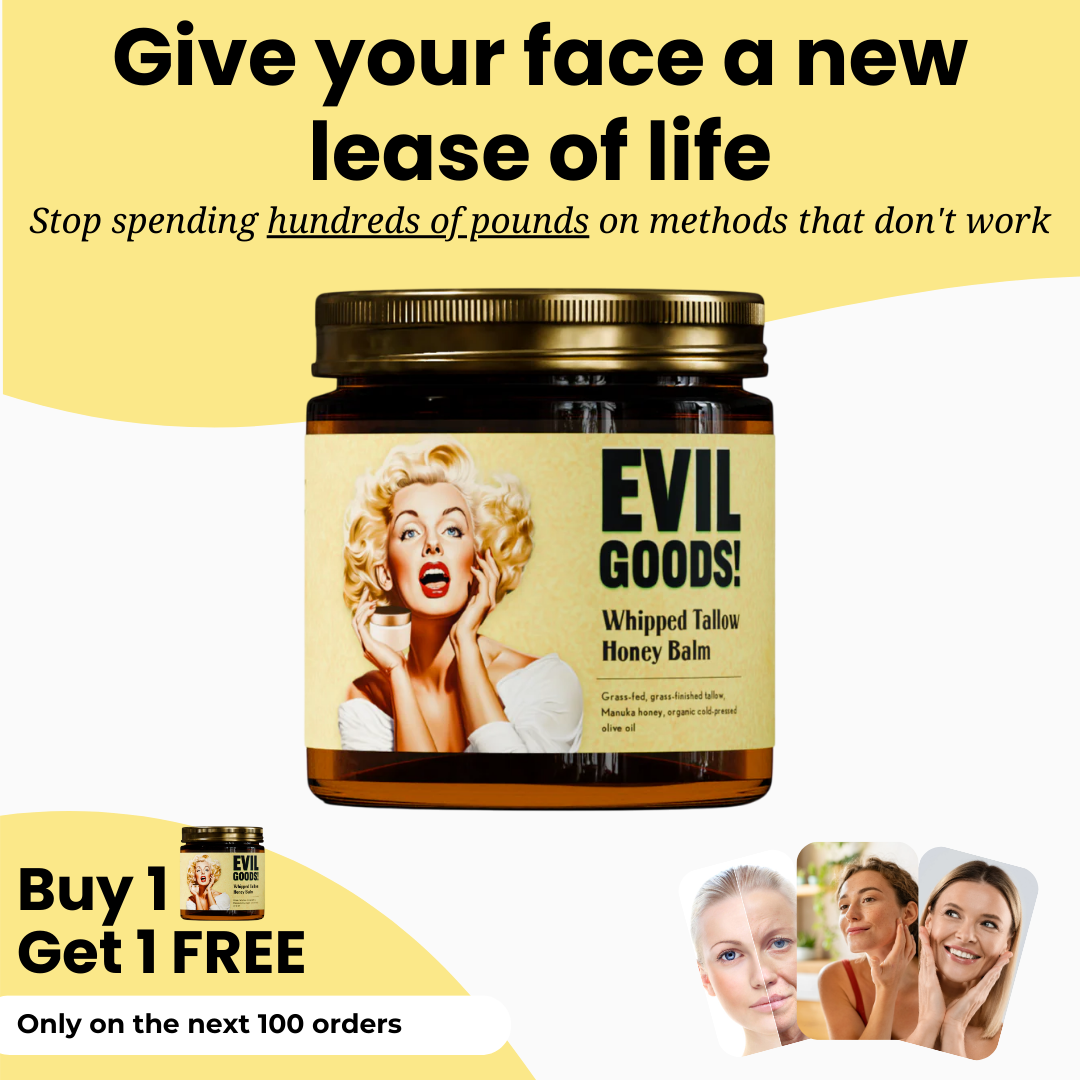 Evil Goods - Honey and Beef Tallow Anti-Aging Balm